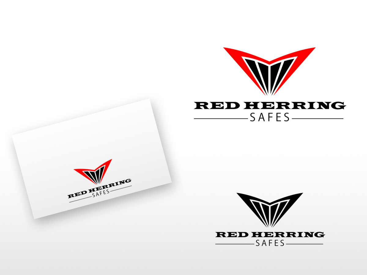 Logo Design by vladst2004 for Red Herring Safes | Design #1550657
