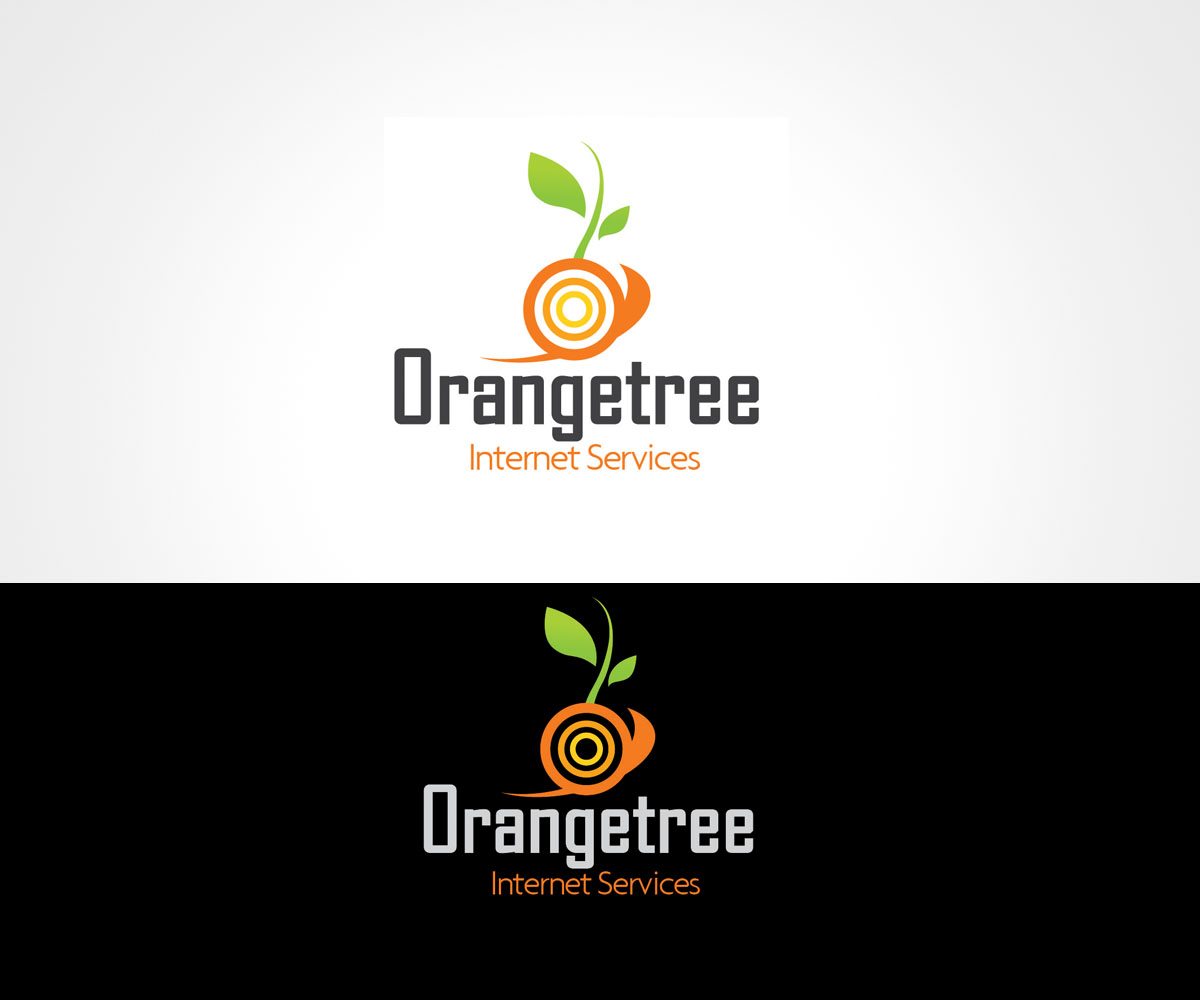 Logo Design by SG for Orange Tree Internet Service | Design #5644781
