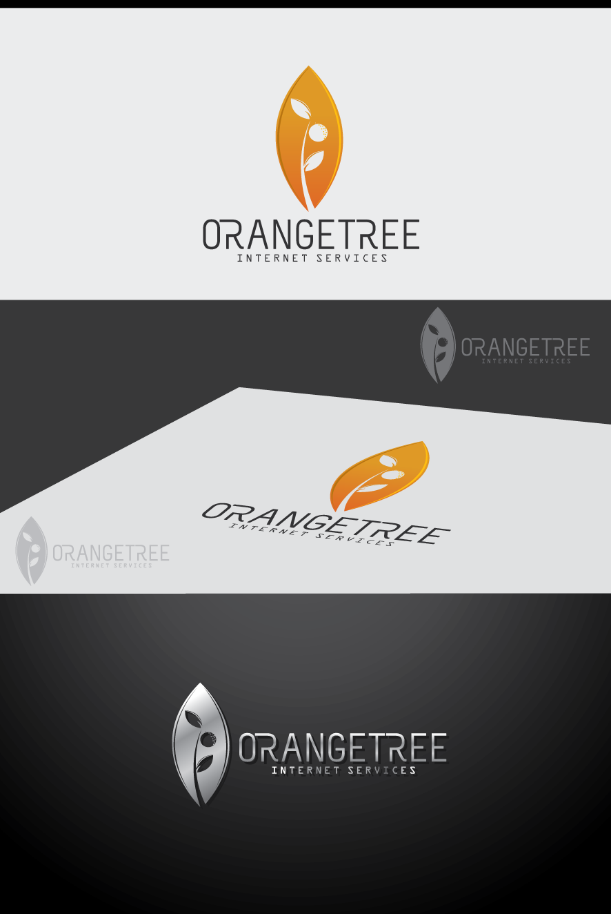Logo Design by jhonlenong for Orange Tree Internet Service | Design #5703194