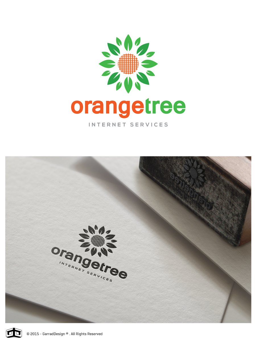 Logo Design by garrad for Orange Tree Internet Service | Design #5748561