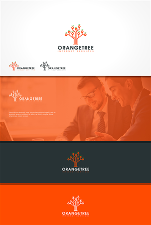 Orangetree Internet Services | Logo Design by makkao design