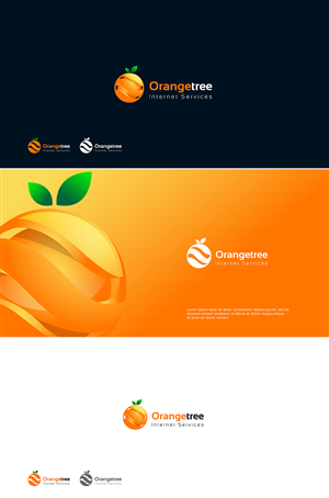 Logo Design by design sam for Orange Tree Internet Service | Design #5658428