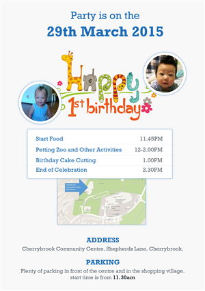 Invitation Design by Hashim Creetto for this project | Design: #5647324