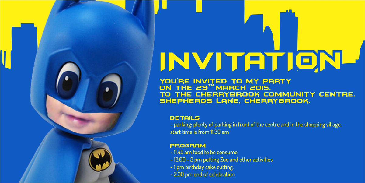 Invitation Design by 39plus for this project | Design #5645513
