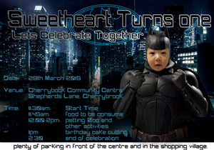 Invitation Design by Murry for this project | Design: #5645673