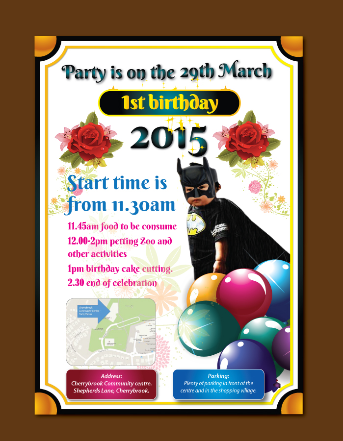 Invitation Design by meet007 for this project | Design #5656352