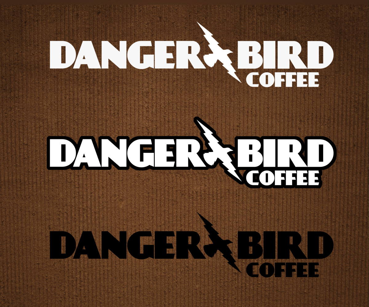 Logo Design by Rollover for dangerbird coffee | Design #5677486