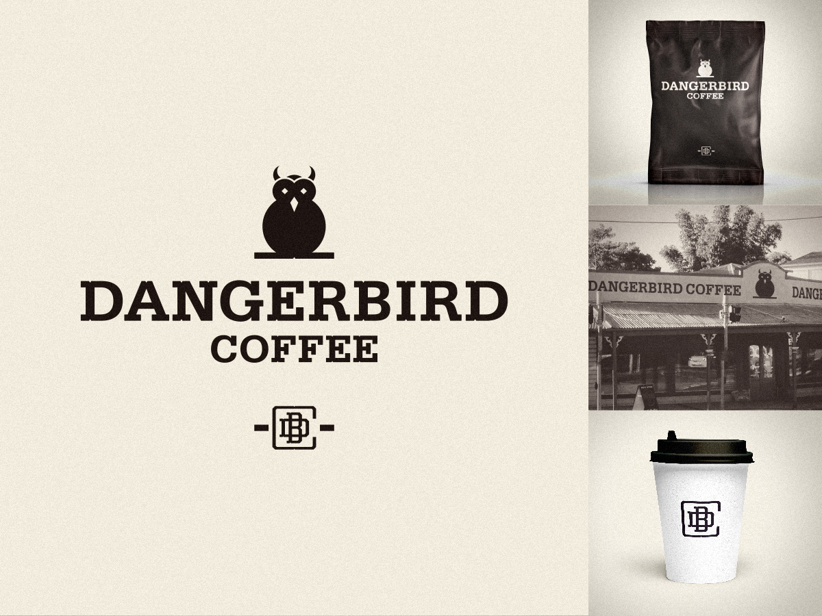 Logo Design by Nick for dangerbird coffee | Design #5676592