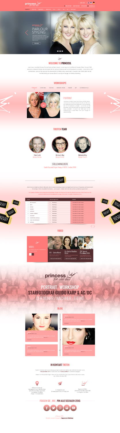 Diseño Web por Impressive Solutions para Guido Karp Photography | Diseño #5671360