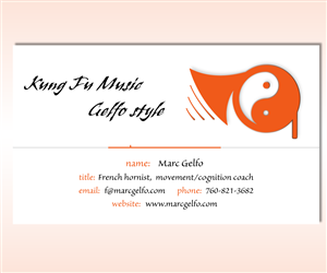 Business Card Design by Vlad Cosac for Practice Living Music | Design: #5647649