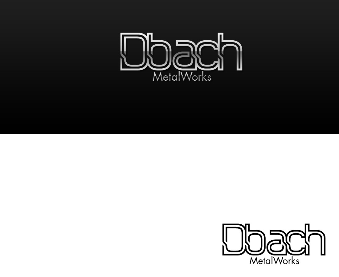 Design de Logo par ABCDE pour Dbach MetalWorks | Design #1584254