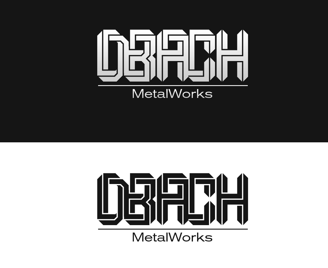 Design de Logo par ABCDE pour Dbach MetalWorks | Design #1683735