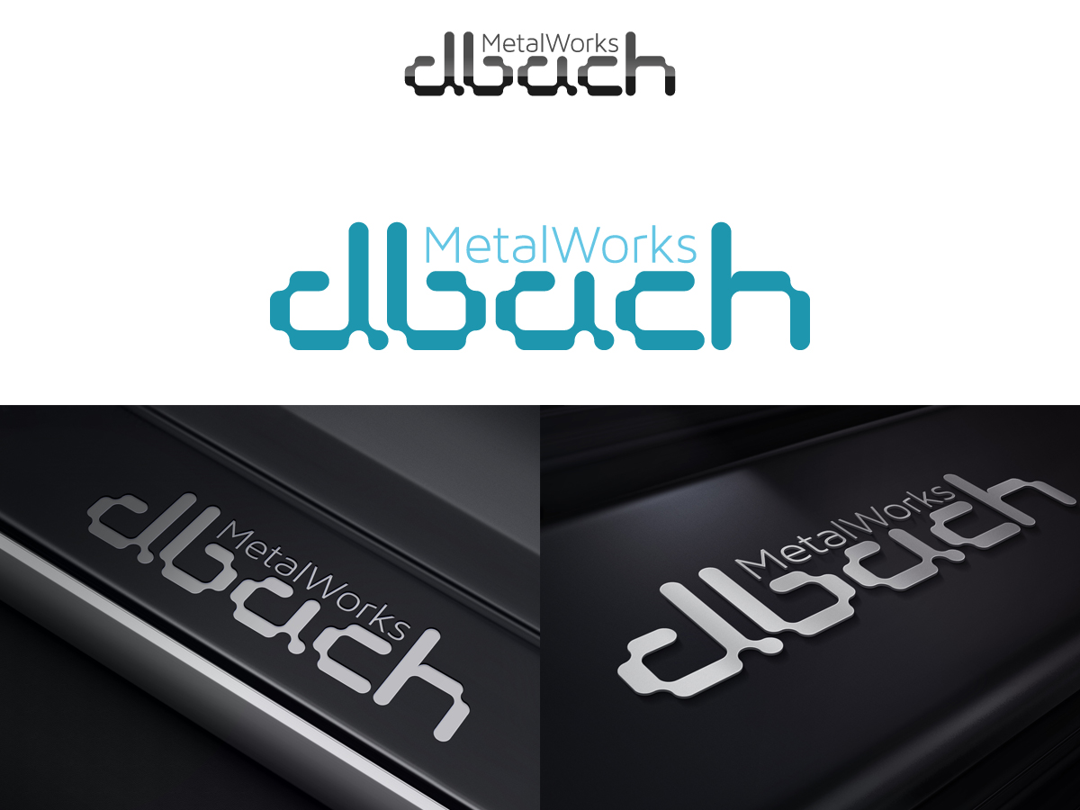 Logo Design by MIM design for Dbach MetalWorks | Design #1560462