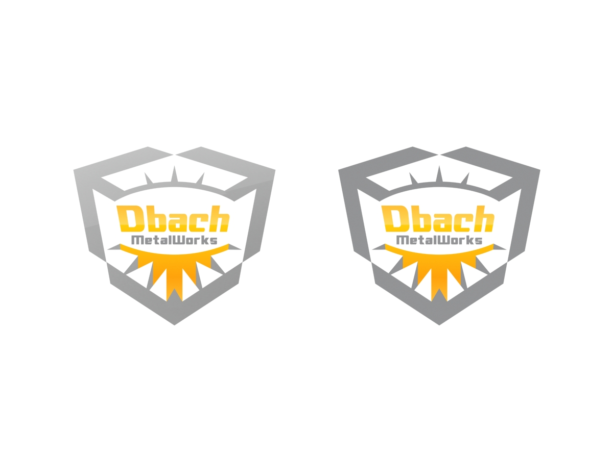 Diseño de Logo por justT-bluebird para Dbach MetalWorks | Diseño #1710259
