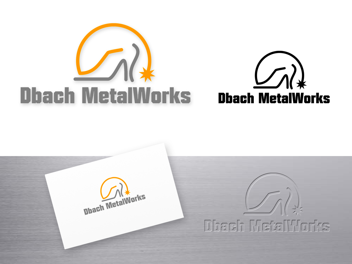 Logo Design by vladst2004 for Dbach MetalWorks | Design #1550258