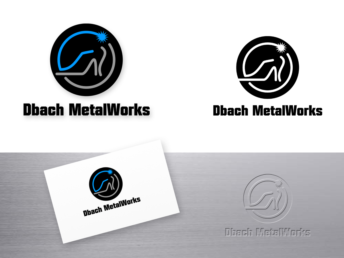 Logo Design by vladst2004 for Dbach MetalWorks | Design #1550259