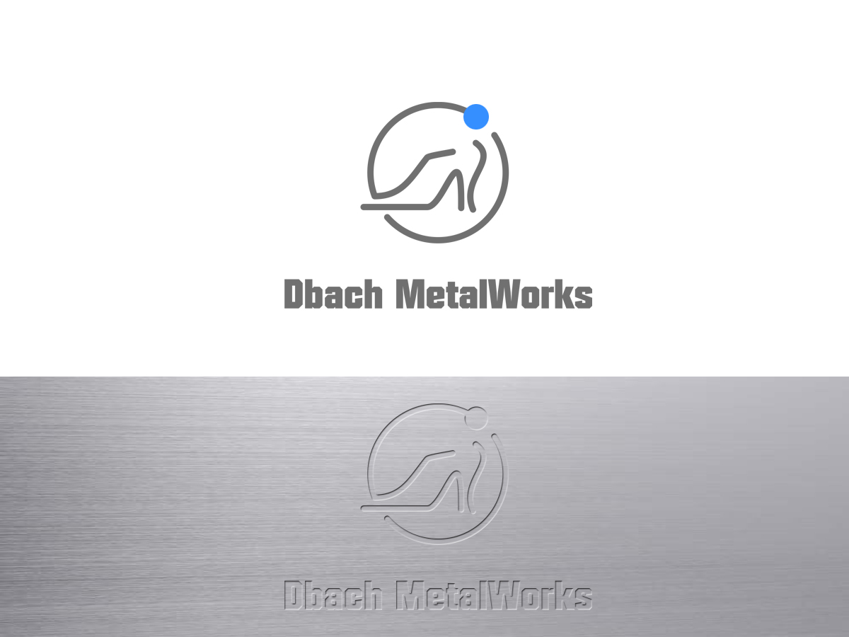 Logo Design by vladst2004 for Dbach MetalWorks | Design #1550261