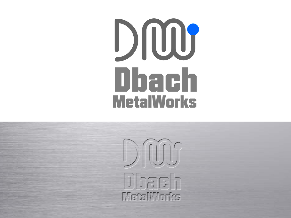 Logo Design by vladst2004 for Dbach MetalWorks | Design #1552689