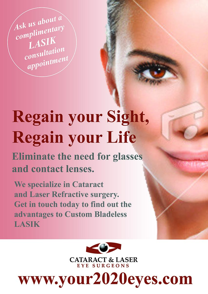 Diseño de Póster por Lou Sharp para Cataract & Laser Eye Surgeons | Diseño #1599025