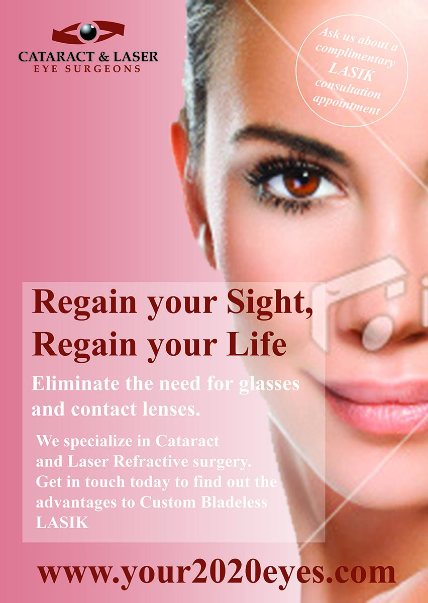 Diseño de Póster por Lou Sharp para Cataract & Laser Eye Surgeons | Diseño #1599029