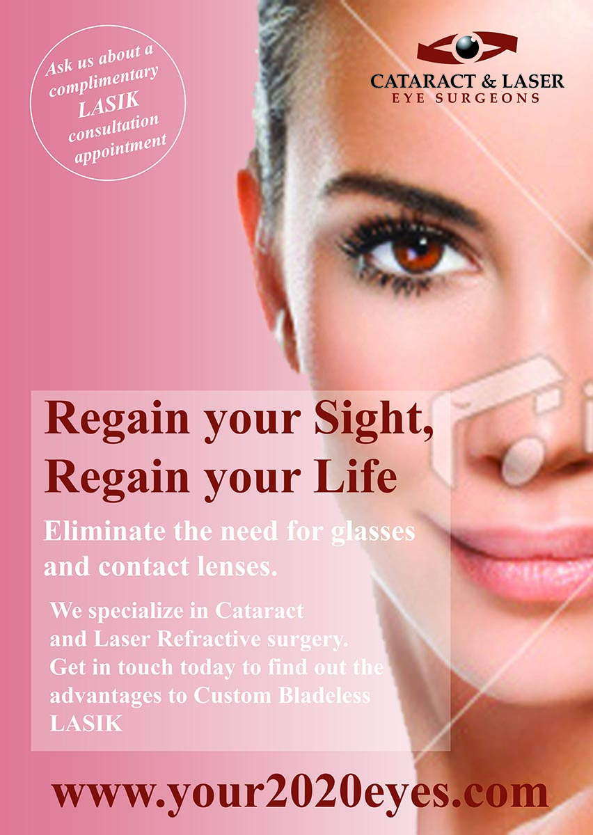 Poster Design by Lou Sharp for Cataract & Laser Eye Surgeons | Design #1599031