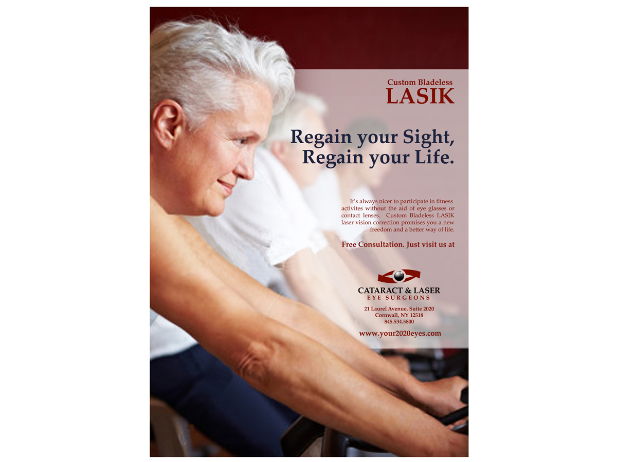 Diseño de Póster por Javelin Studio para Cataract & Laser Eye Surgeons | Diseño #1597968