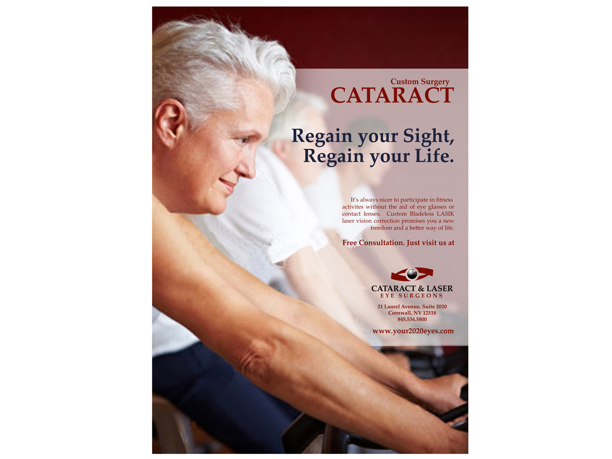 Poster Design by Javelin Studio for Cataract & Laser Eye Surgeons | Design #1601336