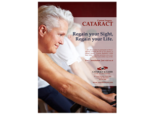 Poster Design by Javelin Studio for Cataract & Laser Eye Surgeons | Design: #1601336