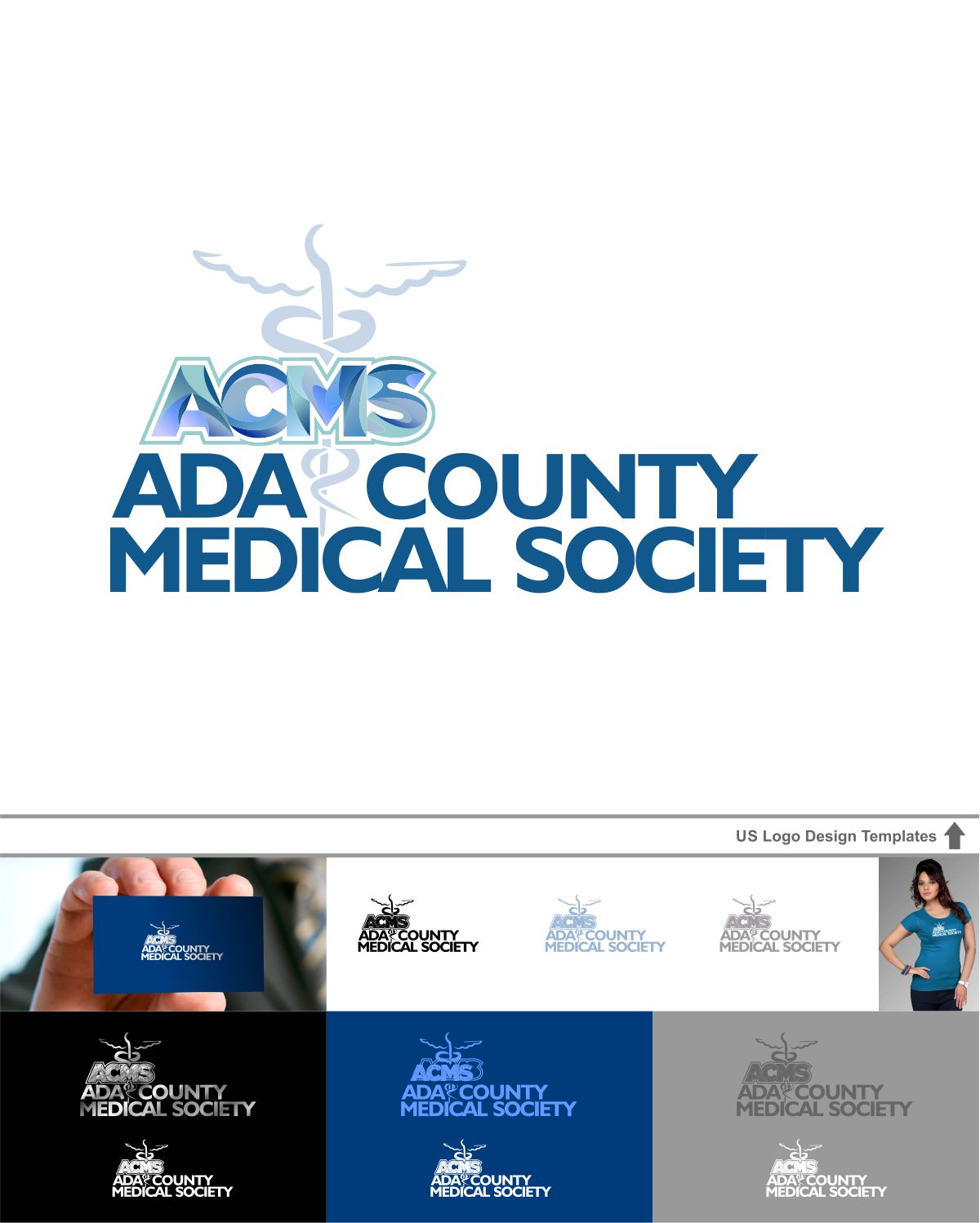 Diseño de Logo por DesignMX (Renan Mejia) para Ada County Medical Society | Diseño #5672164