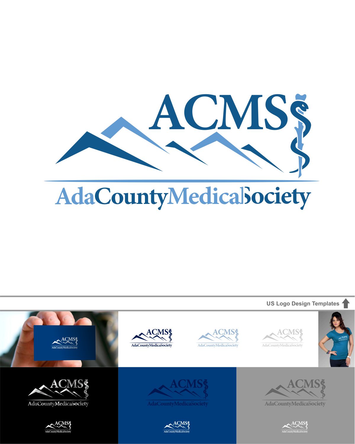 Logo Design by DesignMX (Renan Mejia) for Ada County Medical Society | Design #5724442