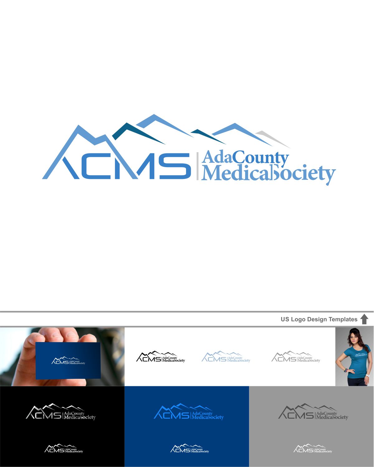 Diseño de Logo por DesignMX (Renan Mejia) para Ada County Medical Society | Diseño #5733372