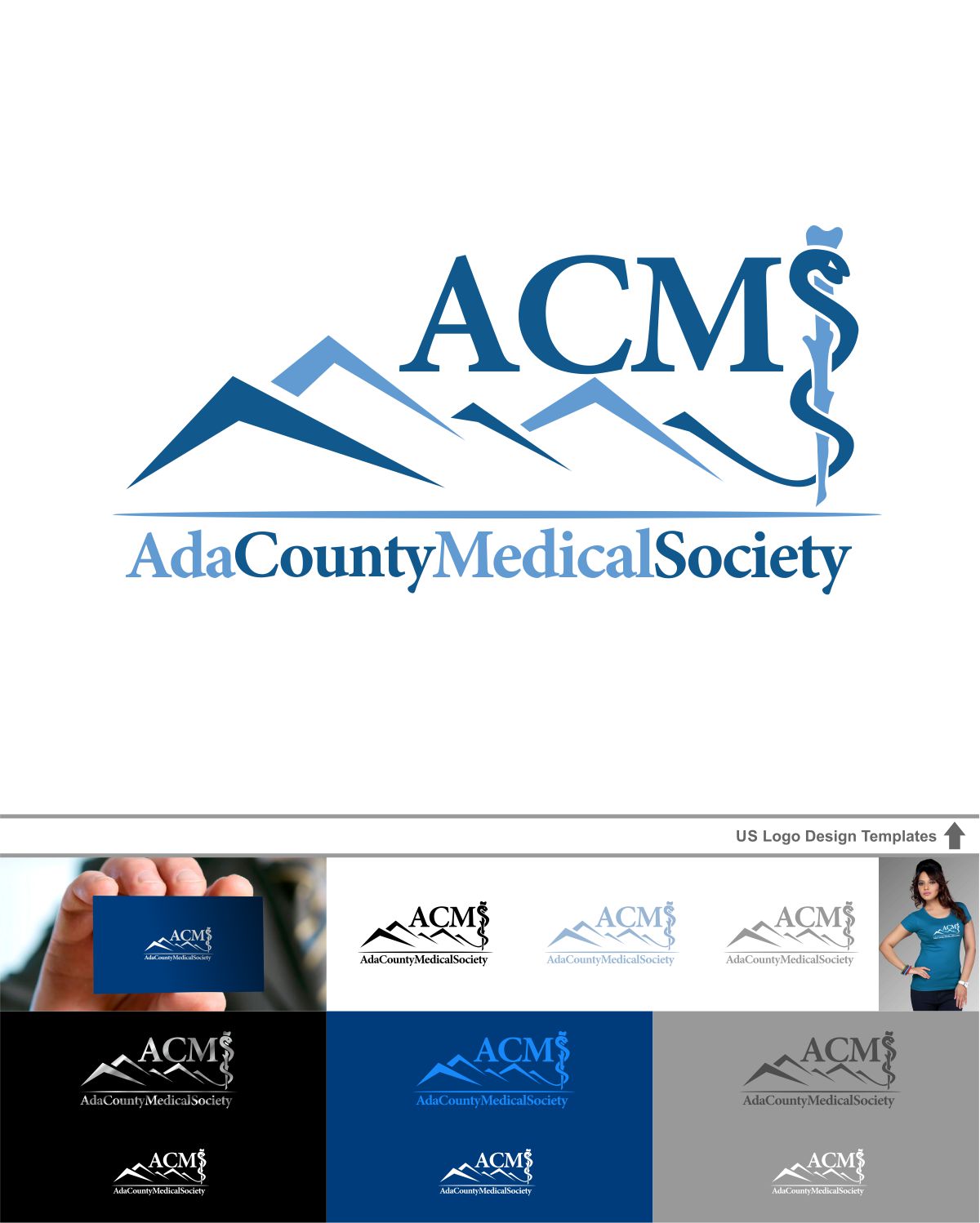 Logo Design by DesignMX (Renan Mejia) for Ada County Medical Society | Design #5733547