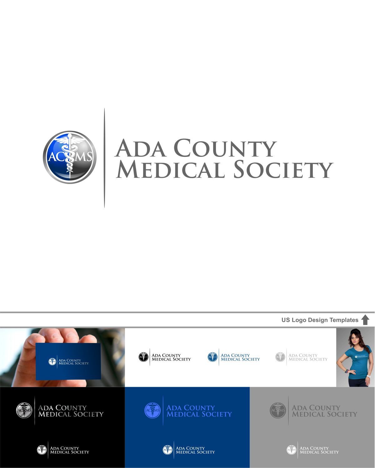 Logo Design by DesignMX (Renan Mejia) for Ada County Medical Society | Design #5823505