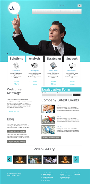 Diseño Web por seema somkuwar para Airborn | Diseño: #1598391