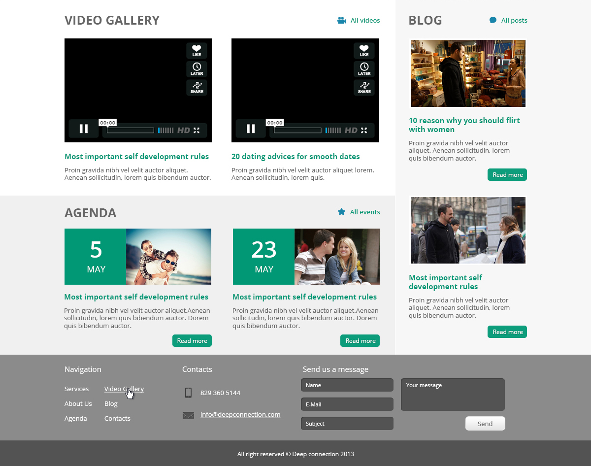 Web Design by Penar for Airborn | Design #1640575
