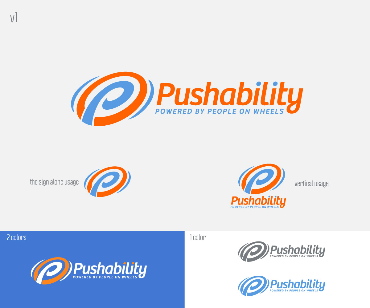 Logo Design by izvar for Pushability | Design #5721294
