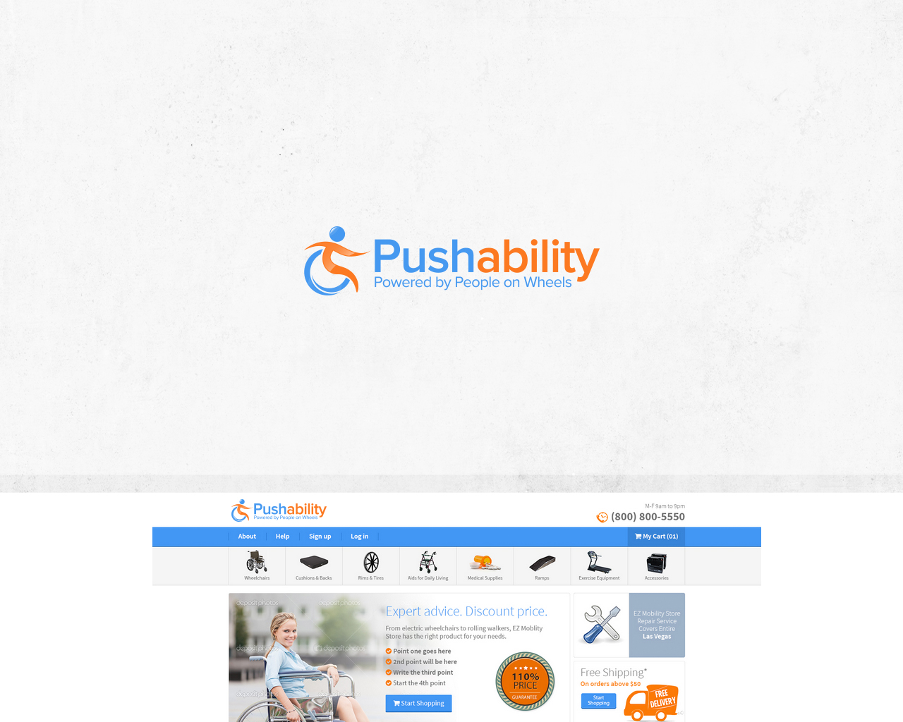 Logo Design by damakyjr for Pushability | Design #5653657