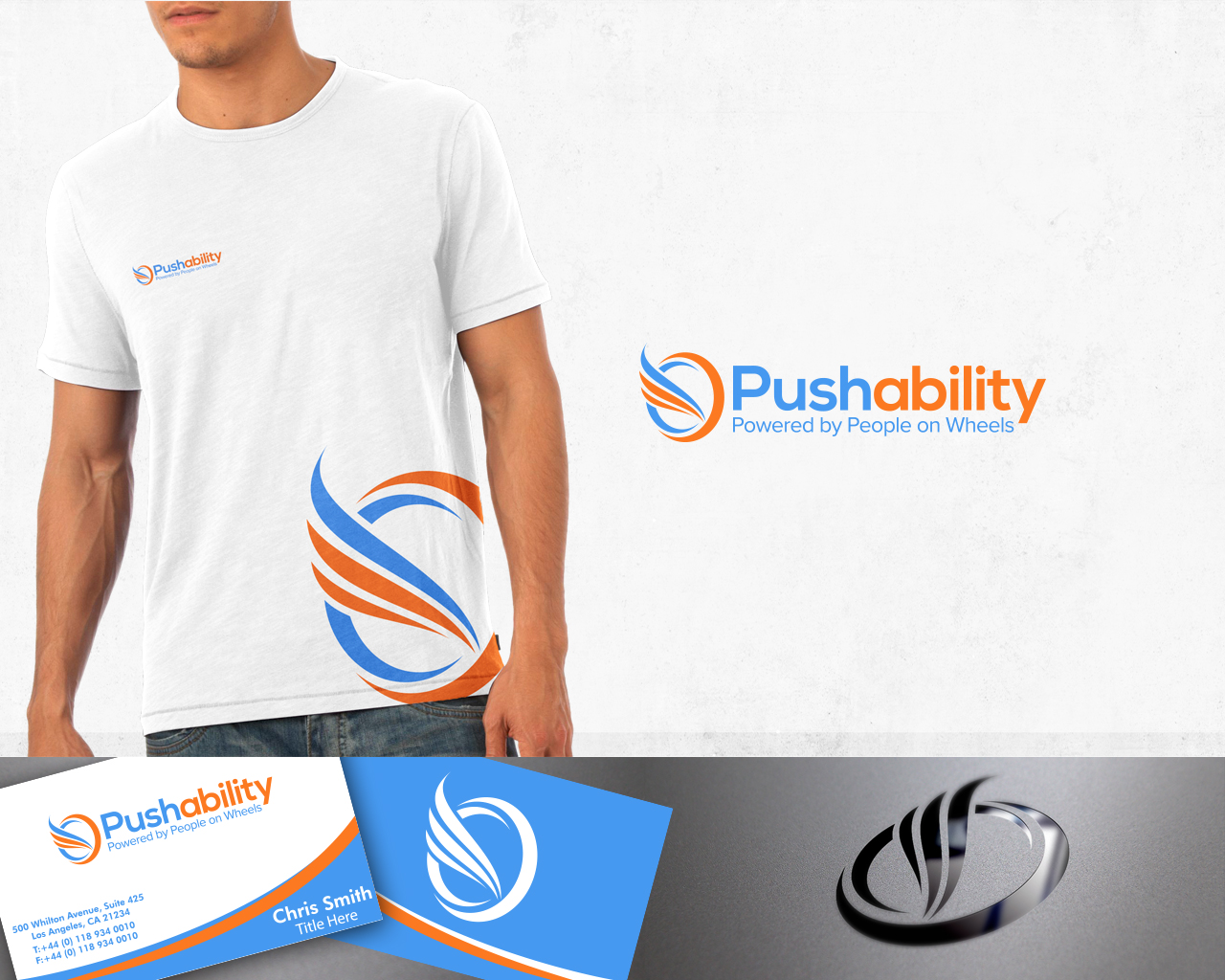 Diseño de Logo por damakyjr para Pushability | Diseño #5722172