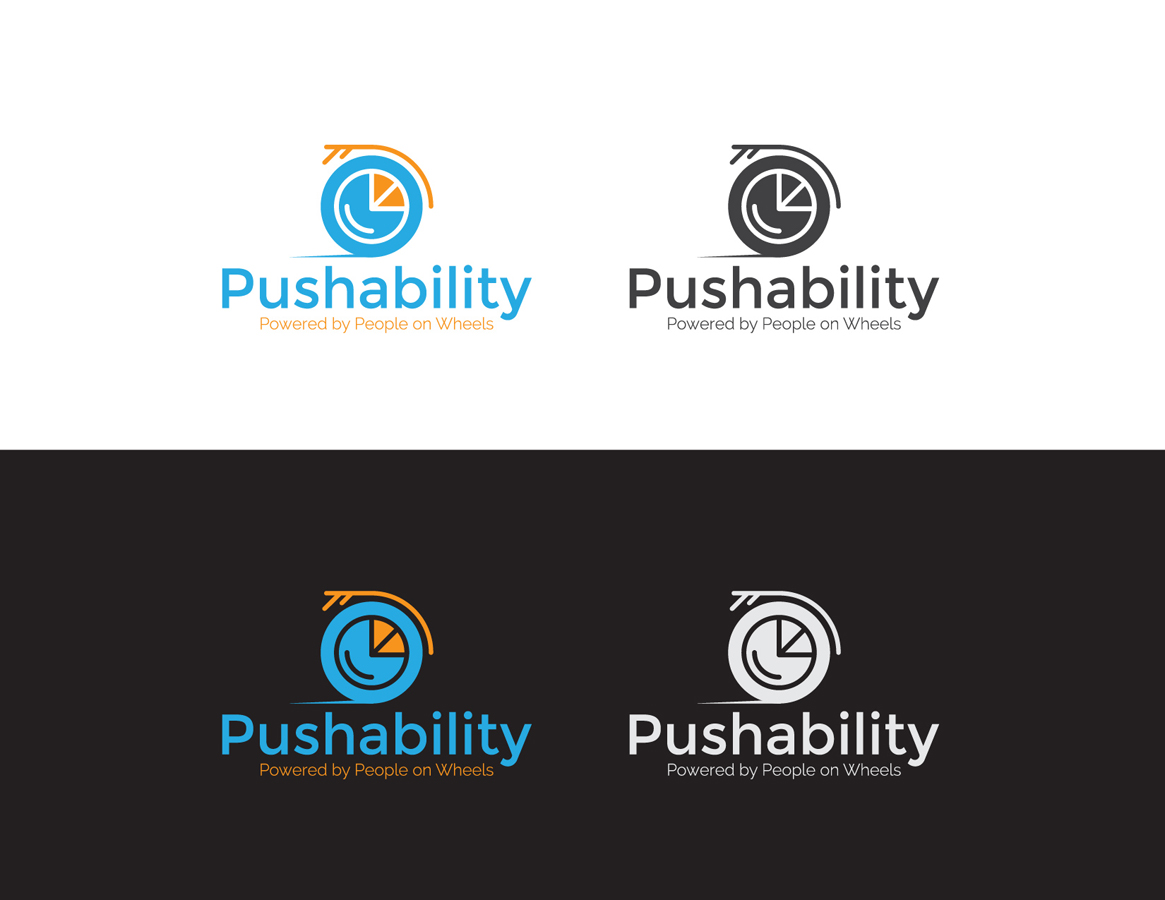 Logo Design by Rizwan Ashraf for Pushability | Design #5650537