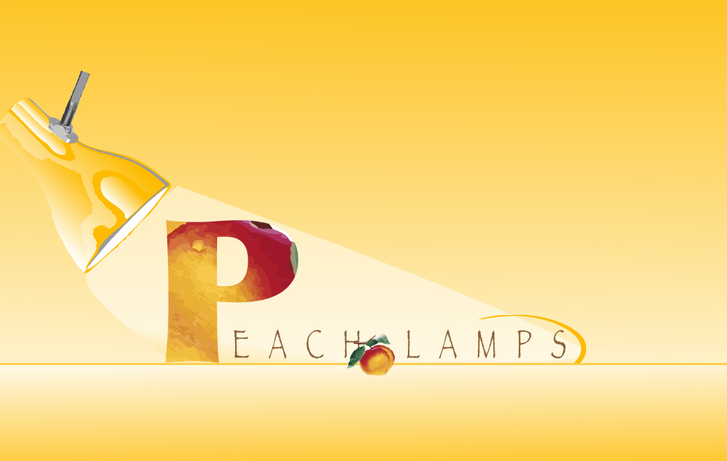 Logo Design by Designer Ink/Art by Lorie  for Peach Lamps | Design #1563128