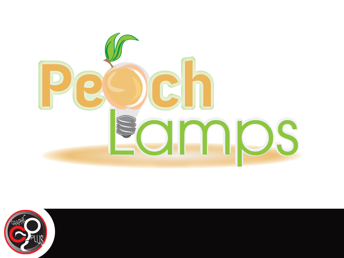 Logo Design by graphicplus for Peach Lamps | Design #1550671