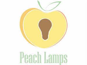 Diseño de Logo por oye123 para Peach Lamps | Diseño #1590722