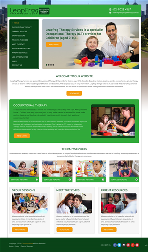 WordPress-Design von pb für dieses Projekt | Design: #5671120