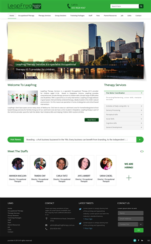 Wordpress Design by pb for this project | Design: #5671141