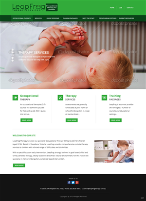 Wordpress Design by pb for this project | Design: #5671162