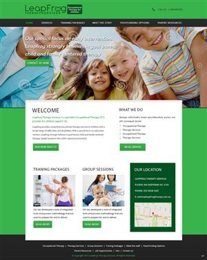 Wordpress Design by pb for this project | Design: #5671168