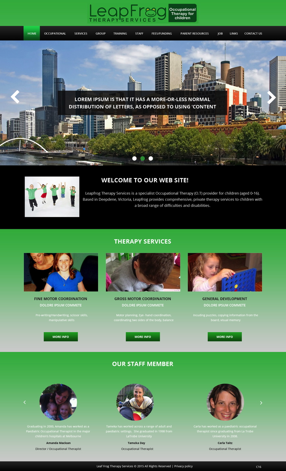Wordpress Design by pb for this project | Design #5671171