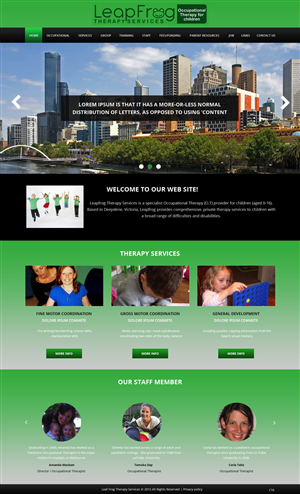 Wordpress Design by pb for this project | Design: #5671171