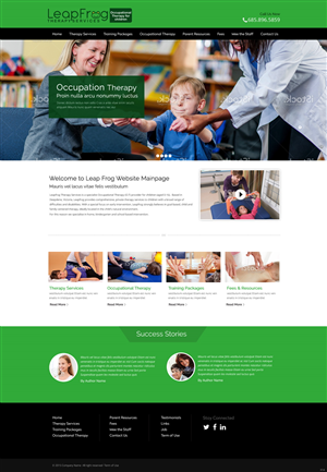 Wordpress Design by pb for this project | Design: #5671175