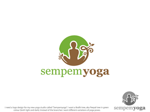 Logo Design by Colorflix™ for sempemyoga | Design: #5698347